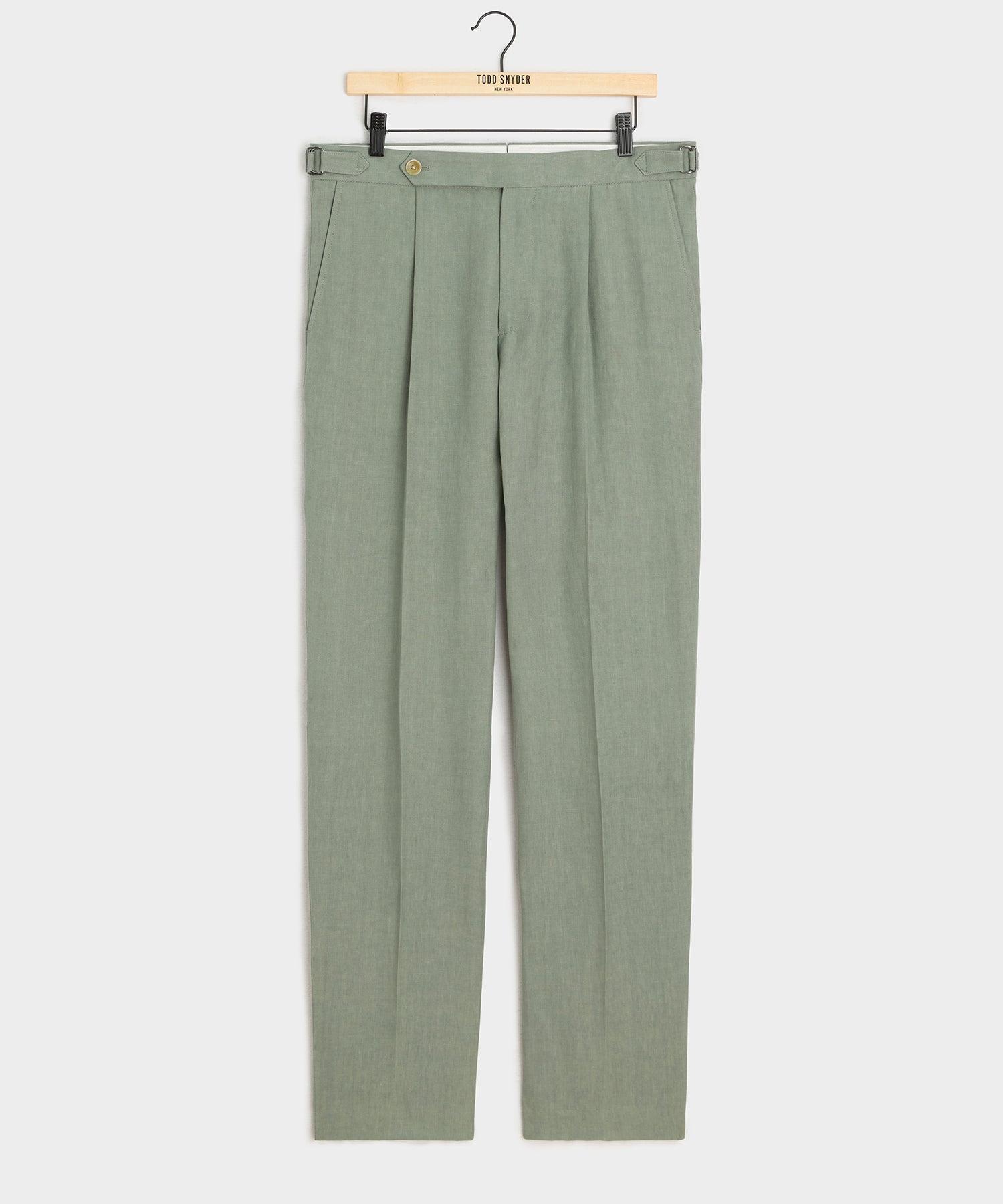 Italian Linen Double-Breasted Suit Product Image