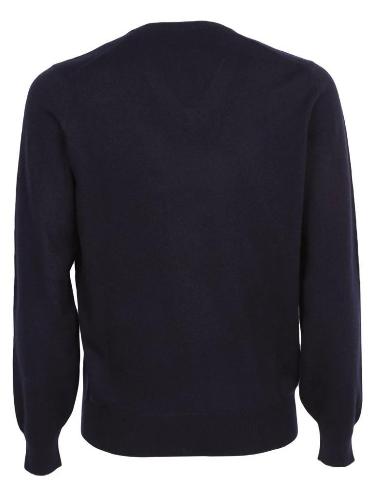 BRUNELLO CUCINELLI V-neck Cashmere Jumper In Black Product Image