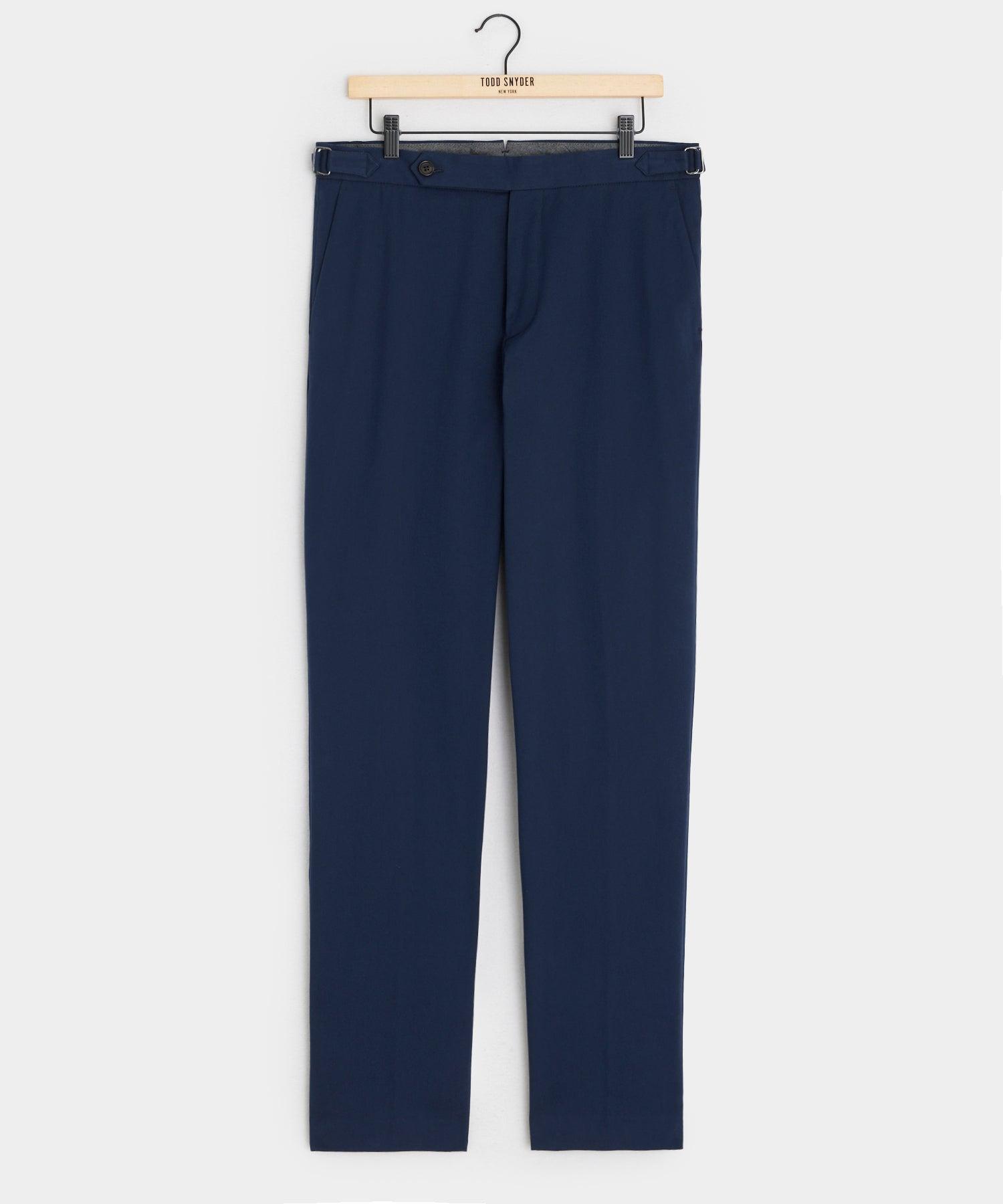 Italian Cotton Side Tab Trouser Product Image