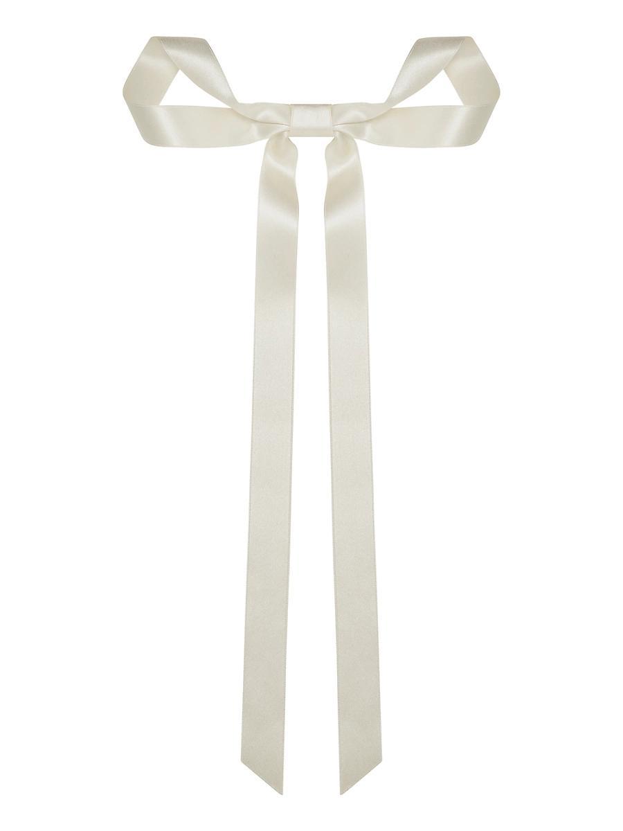 Womens Gretta Silk Bow Barrette Product Image