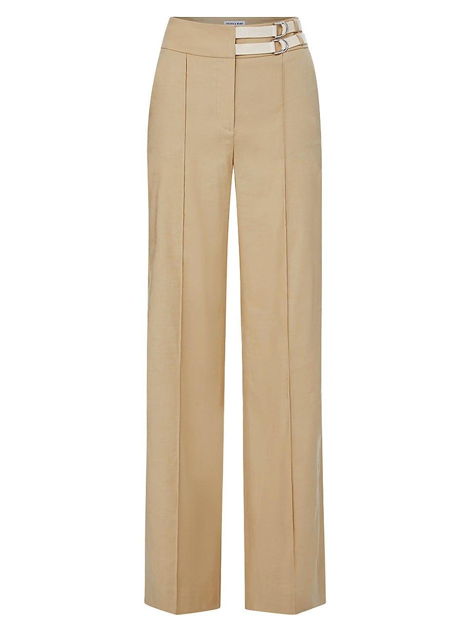 Womens Cruz Linen-Blend Pants Product Image