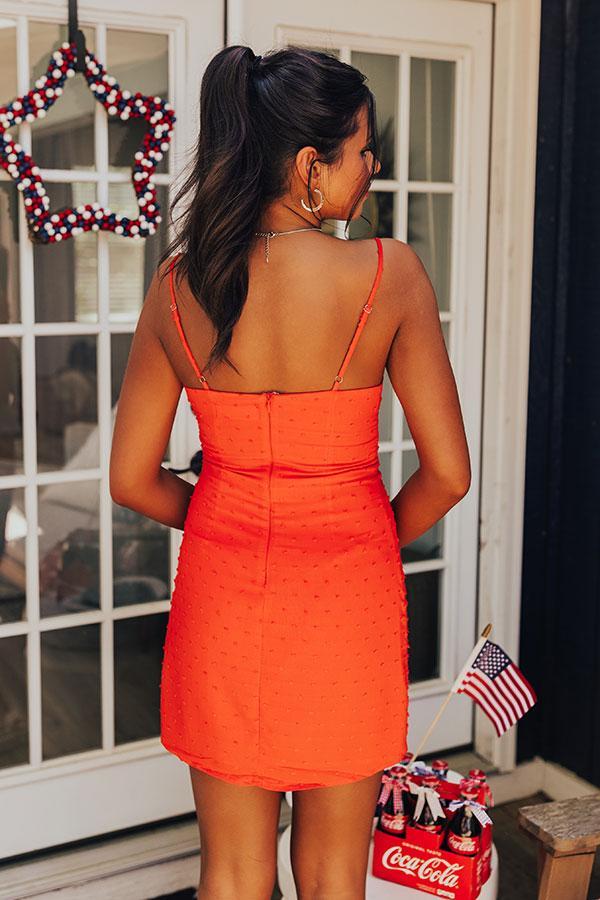 Feeling Chic Mini Dress in Red Product Image