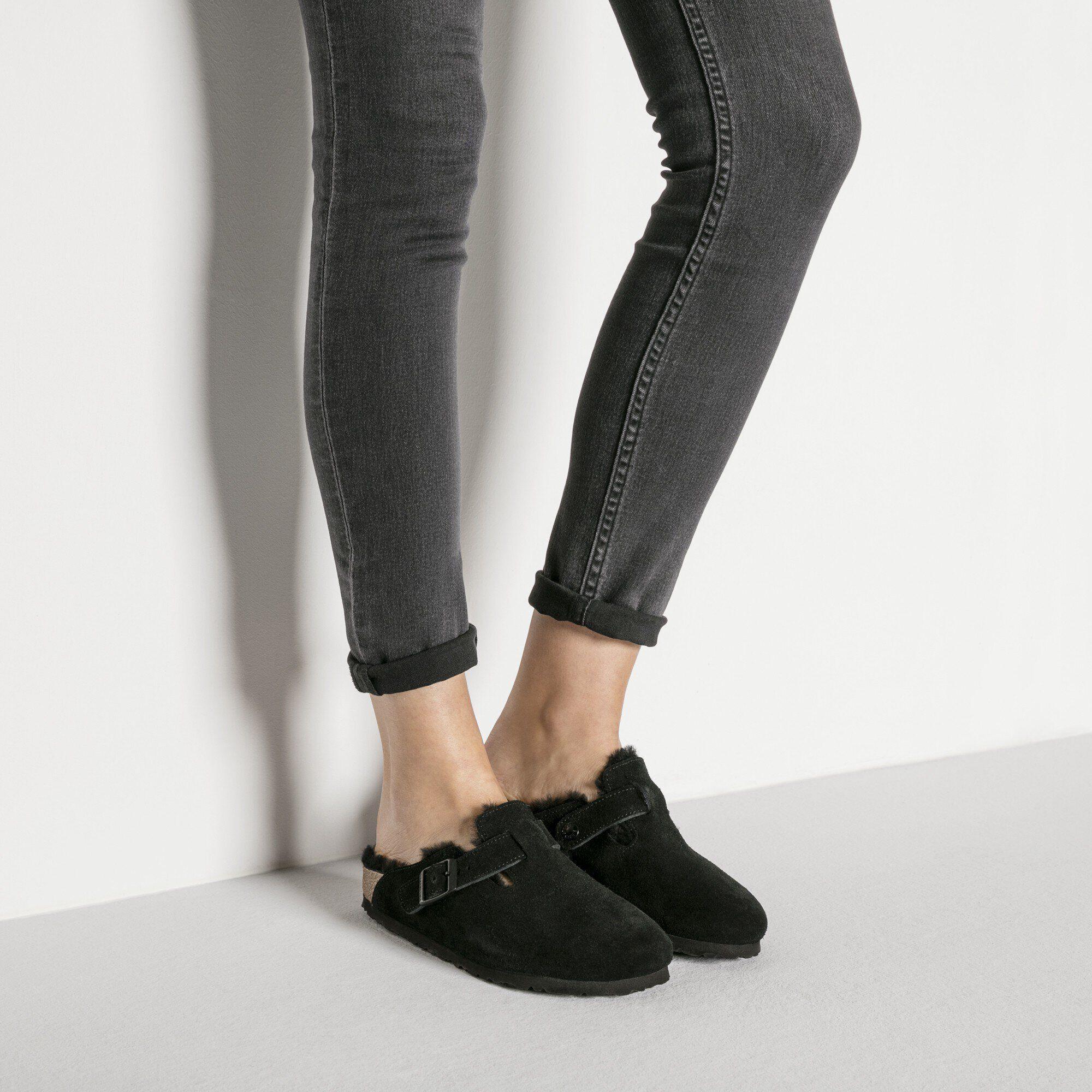 Boston Shearling Suede Leather Product Image