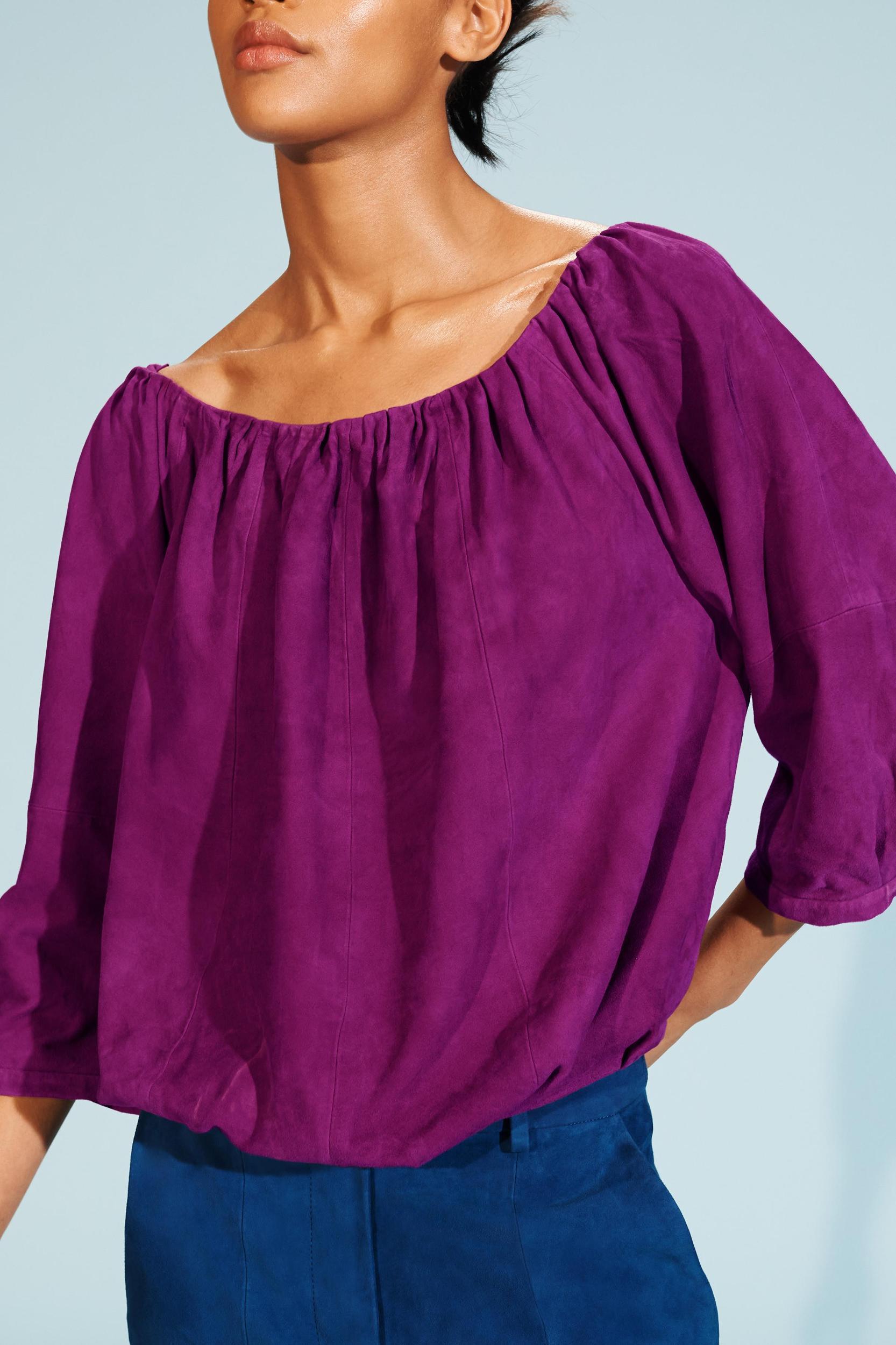LIMITED EDITION SUEDE TOP Product Image
