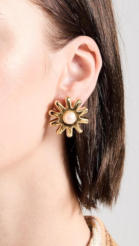 Brinker + Eliza Daisy Earrings | Shopbop Product Image