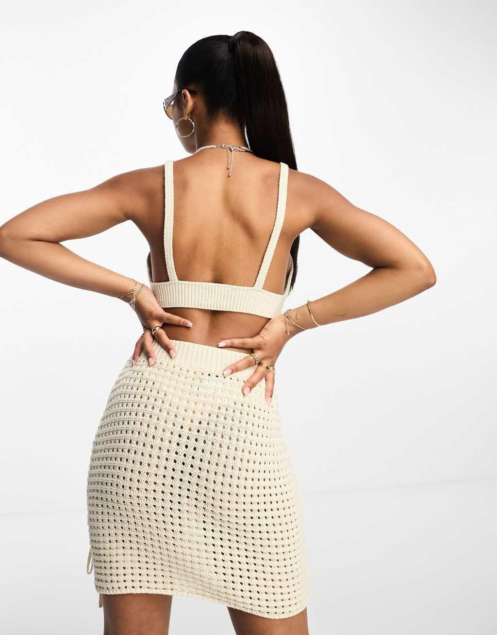 ASOS DESIGN crochet bralet Product Image