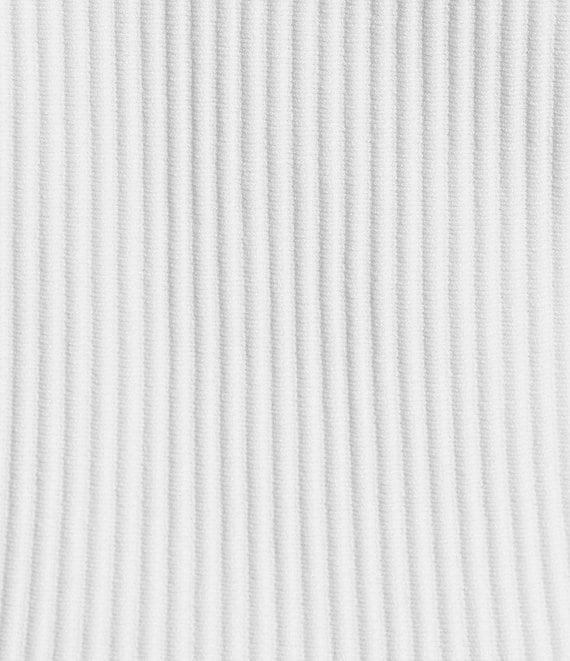 Le' AL.X Ribbed Knit Scoop Neck Short Sleeve Cropped Top Product Image
