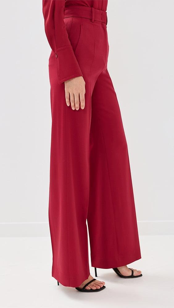 Another Tomorrow Wide Leg Suit Pants | Shopbop Product Image
