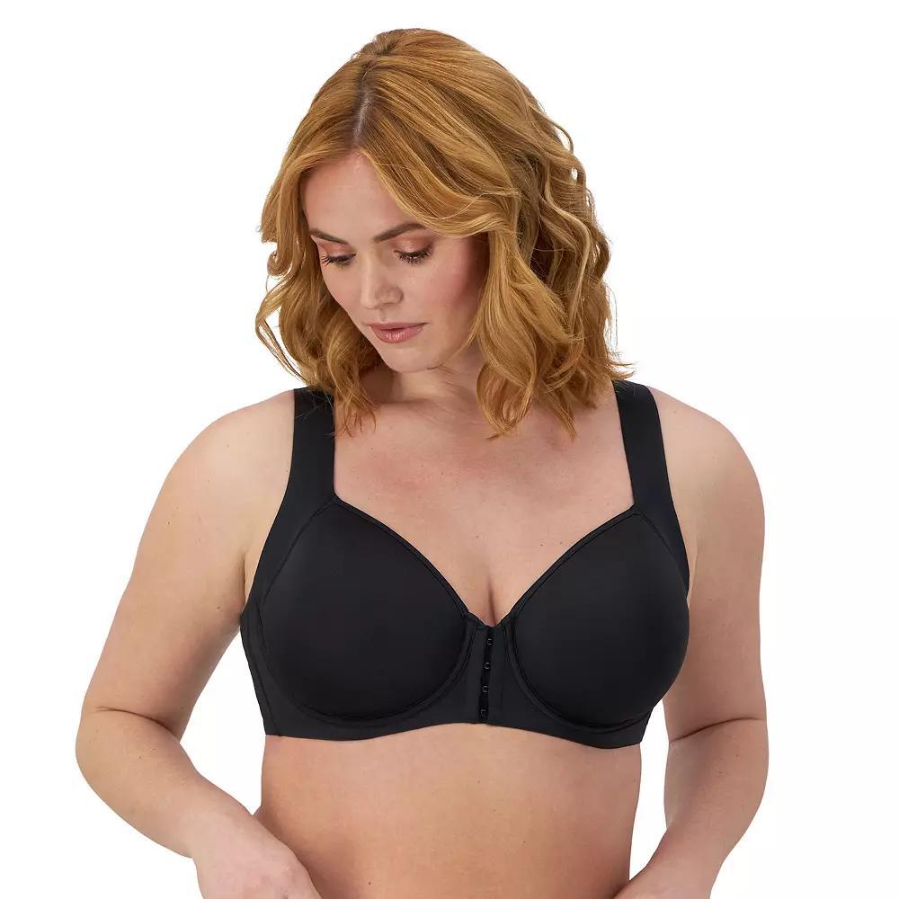 Bali One Smooth U Posture Boost With EverSmooth Back Underwire Bra DF3450, Women's, Size: 38 C, Black Product Image