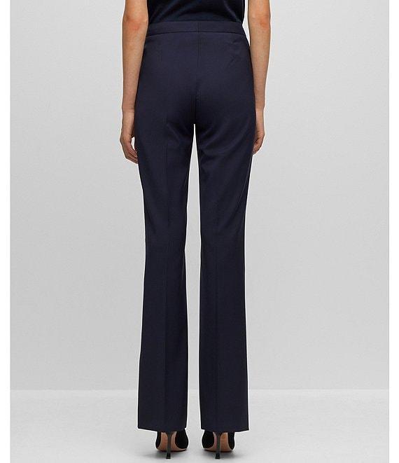 BOSS by Hugo Boss Tuleah Virgin Wool Bootcut Coordinating Pant Product Image