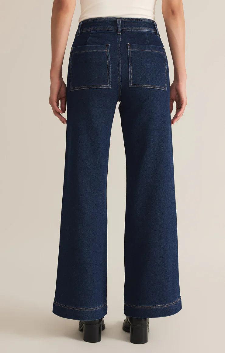 Z Supply Rilynn Wide Leg Denim Pant Product Image