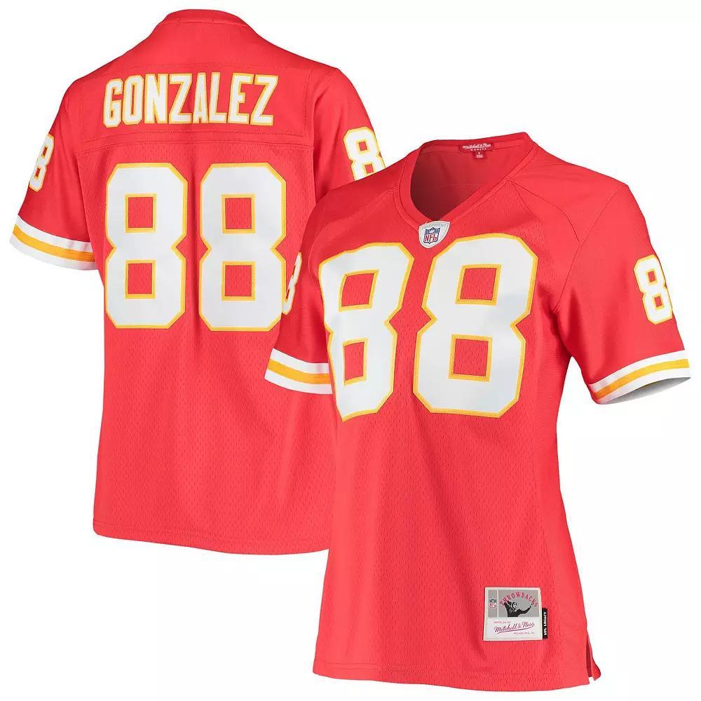 Women's Mitchell & Ness Tony Gonzalez Red Kansas City Chiefs Legacy Replica Team Jersey, Size: Small Product Image