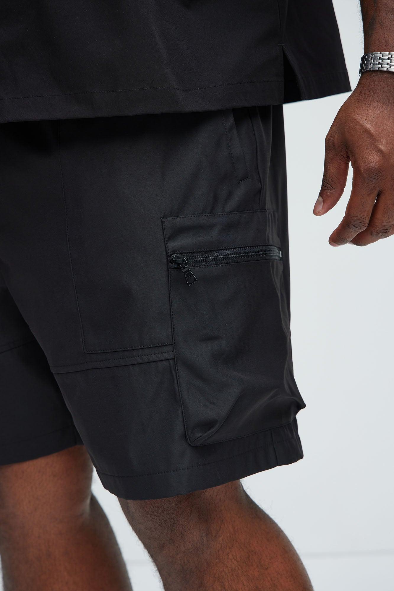 Maxey Cargo Shorts - Black Product Image
