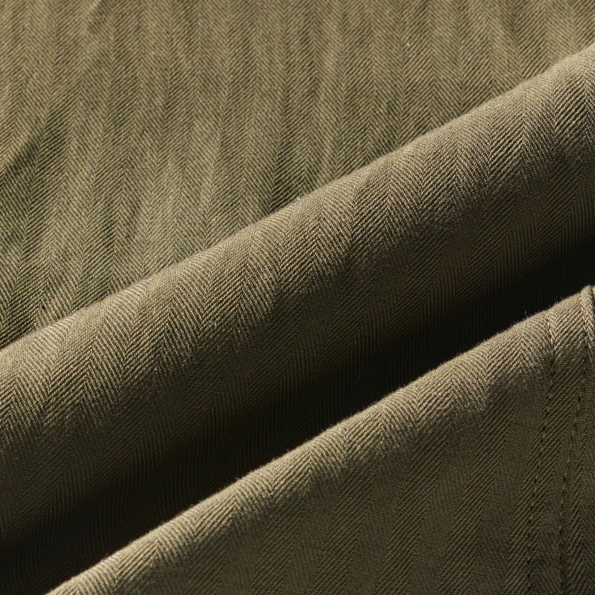 Kenmare Relaxed-fit unstructured suit jacket in cotton-linen blend herringbone Product Image