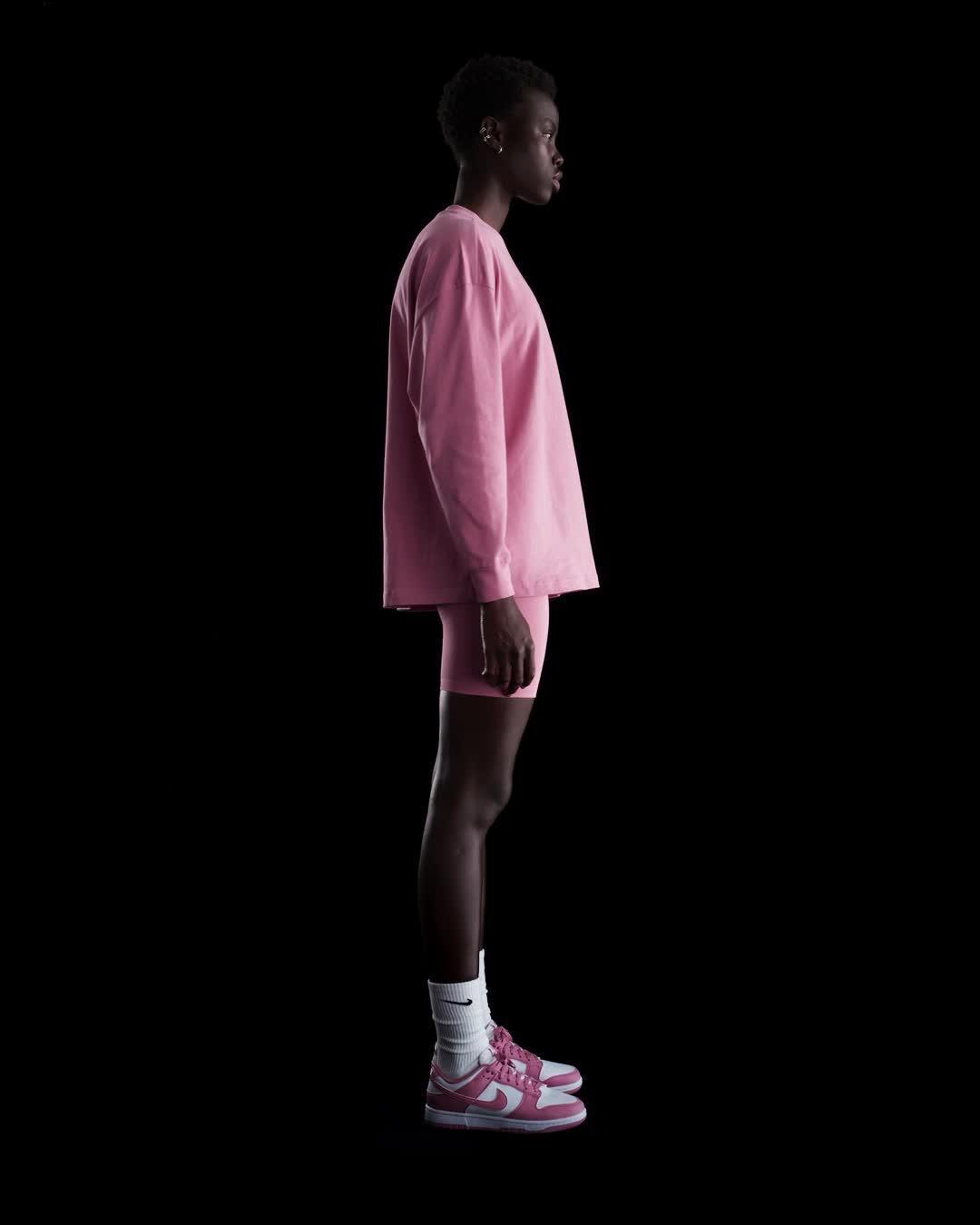 Women's Nike Sportswear Essential Oversized Long-Sleeve T-Shirt Product Image