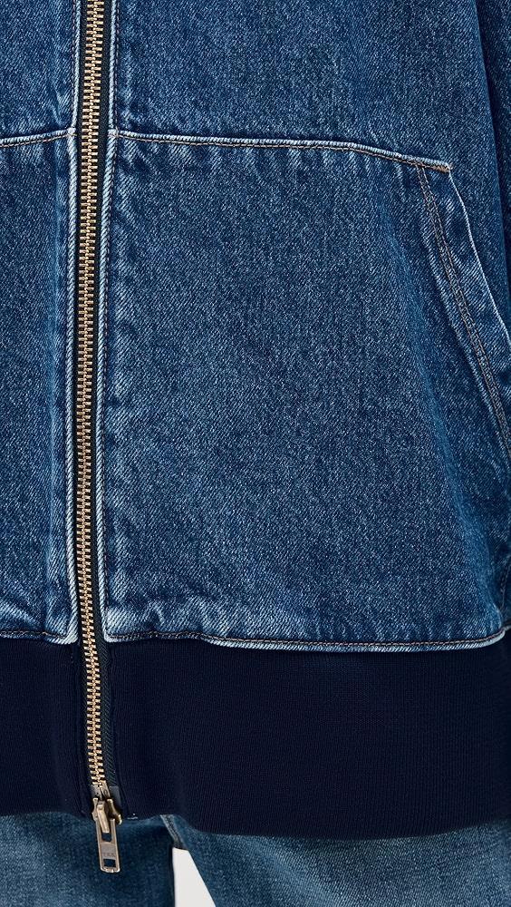 MOTHER The Big Tipper Zip Hoodie | Shopbop Product Image