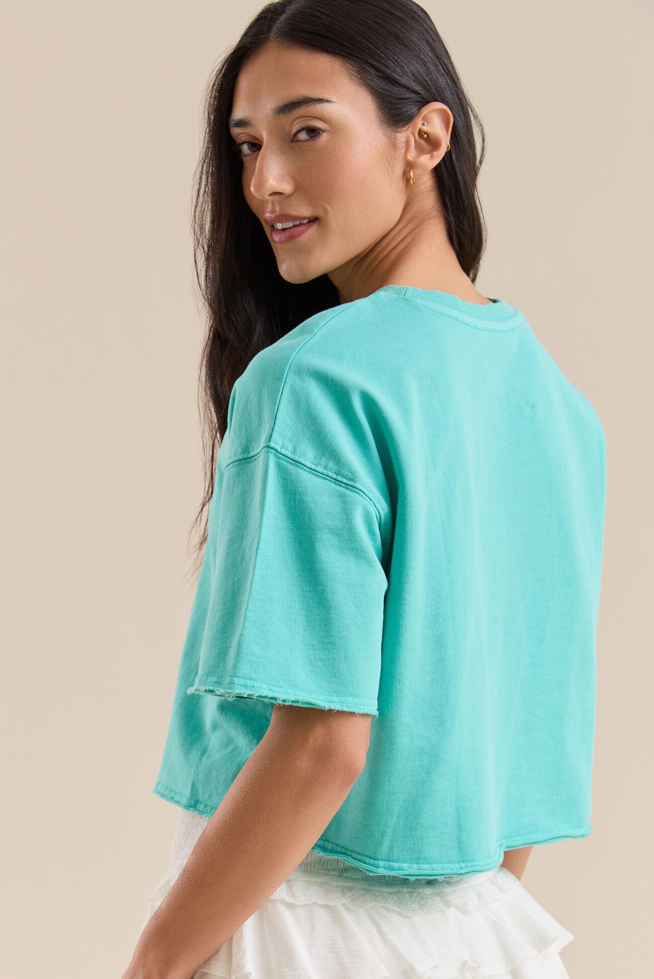 Josephine Crop Boxy Tee Product Image