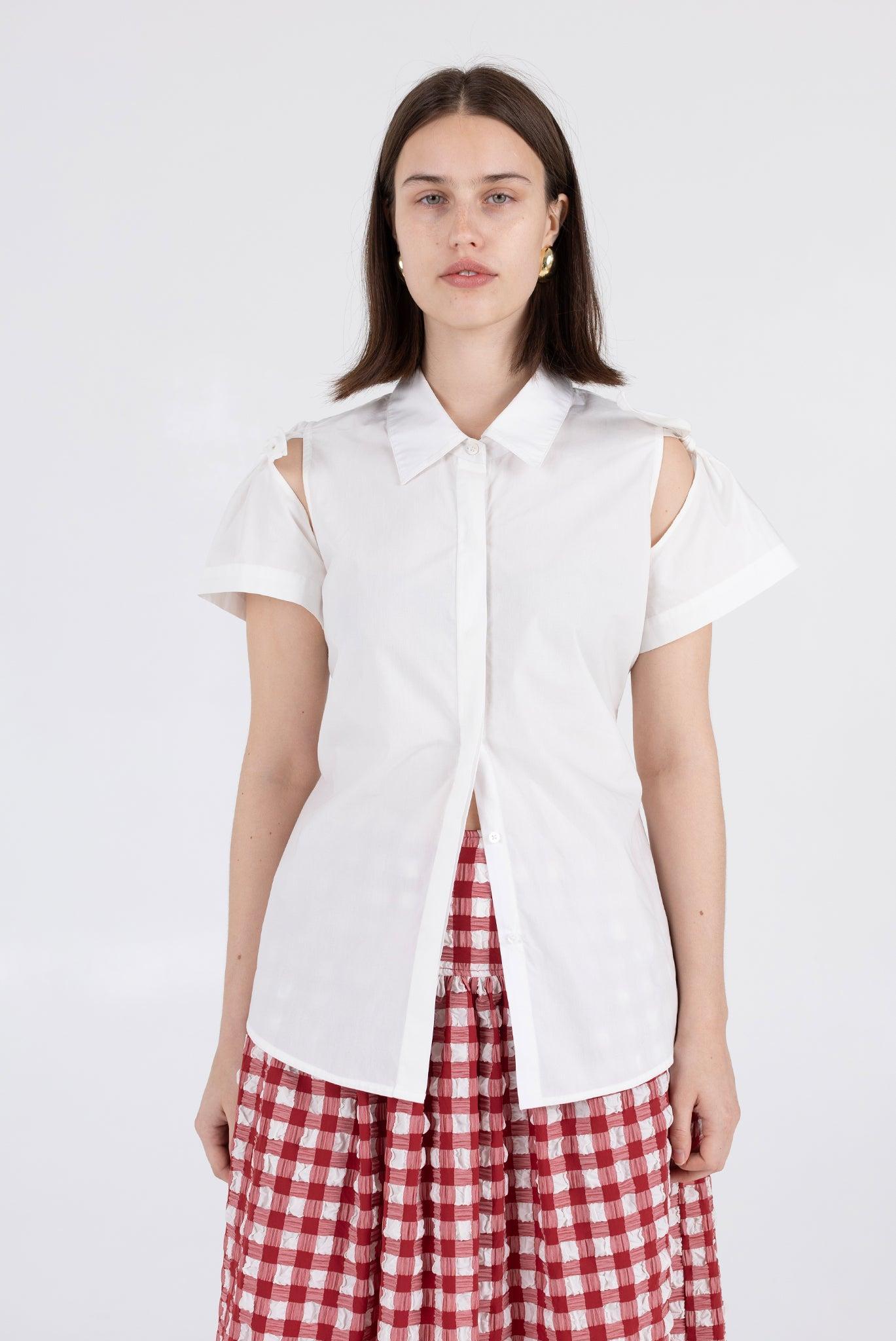 Kerchief Top - Salt Product Image