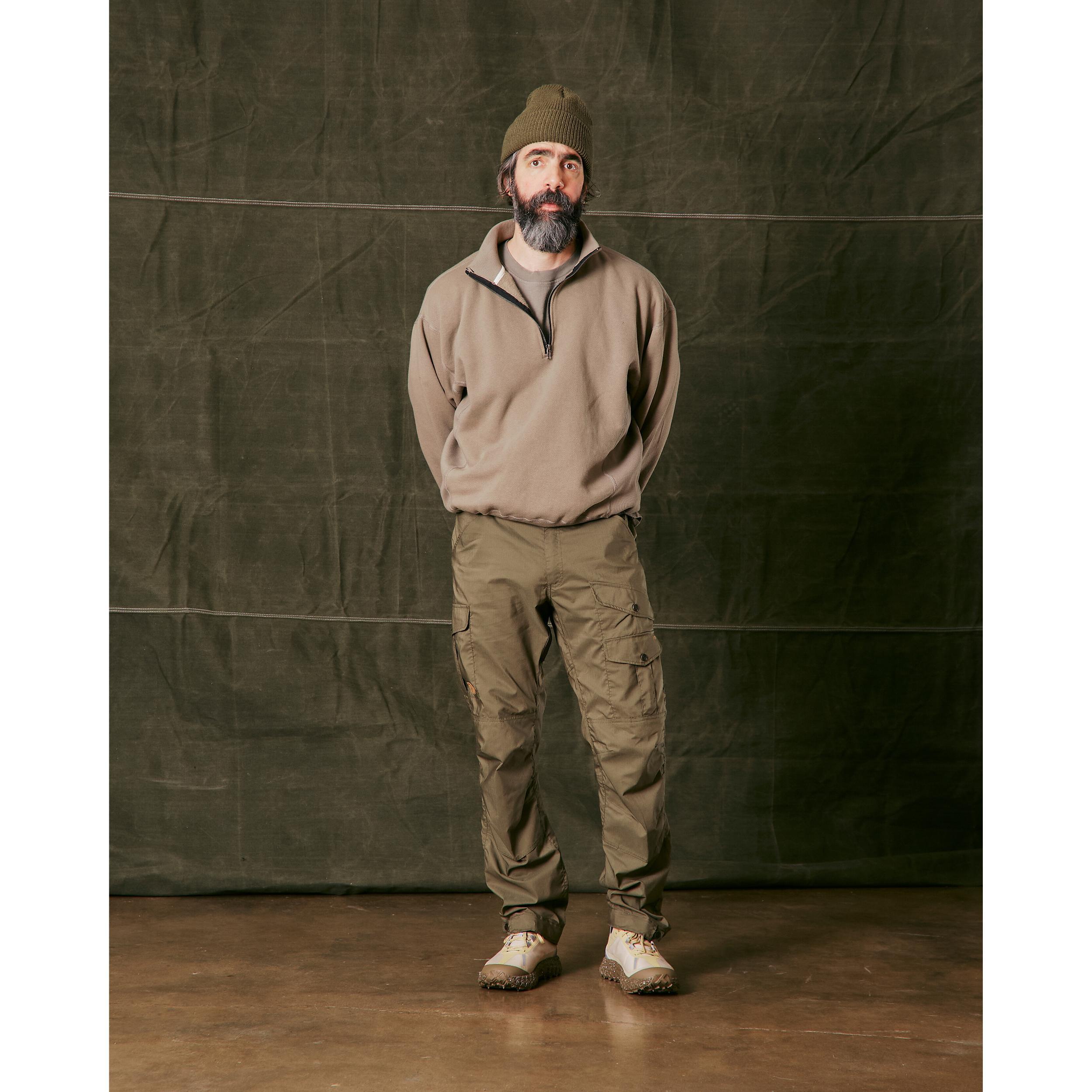 Vintage Wash Quarter-Zip Sweatshirt Product Image