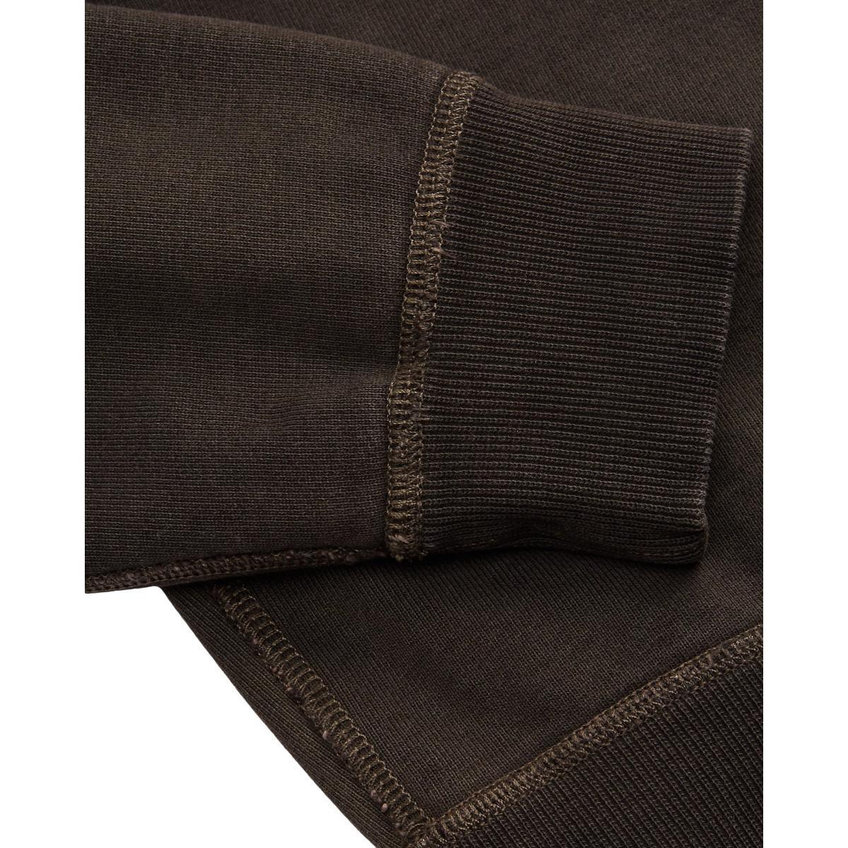 French Terry Crewneck Black Indigo Product Image