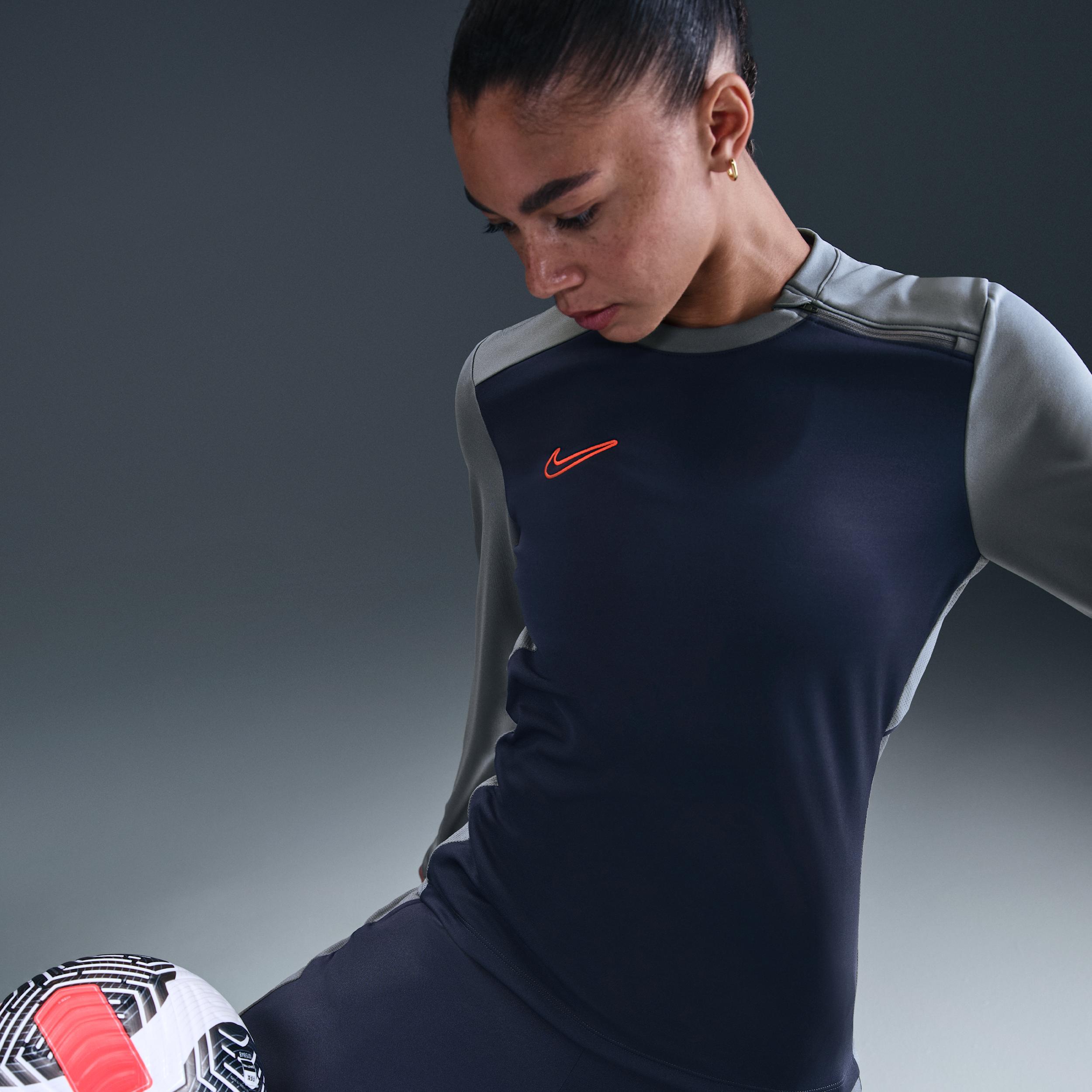 Nike Academy Women's Dri-FIT Crew-Neck Long-Sleeve Soccer Top Product Image