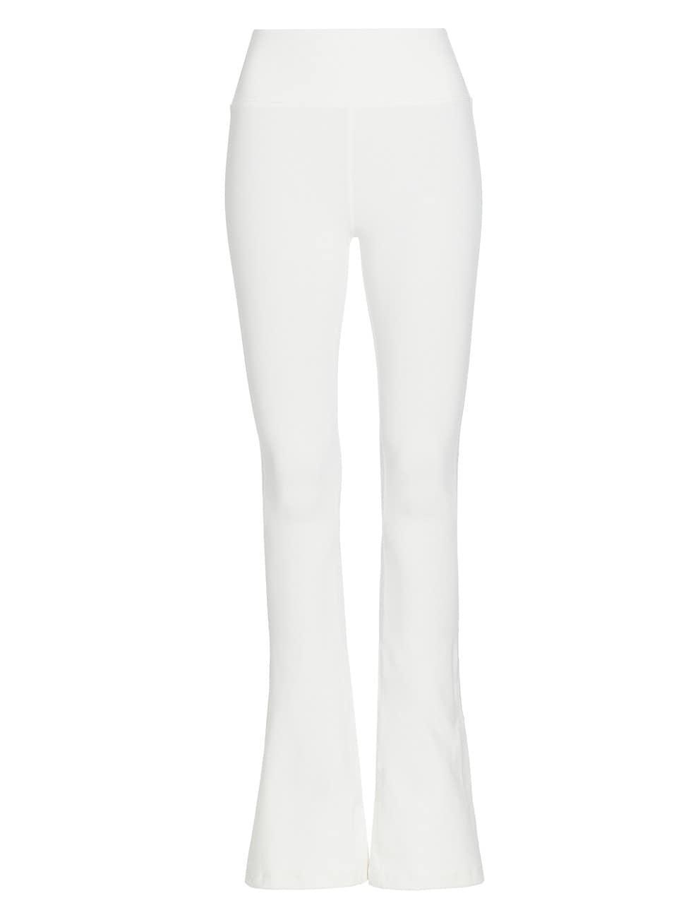 Racquel High-Waisted Slit Flare Pants Product Image