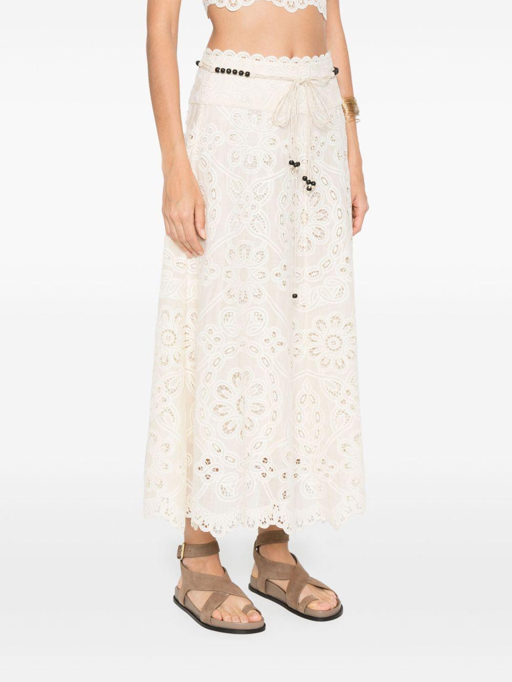 Rhiannon embroidered skirt Product Image