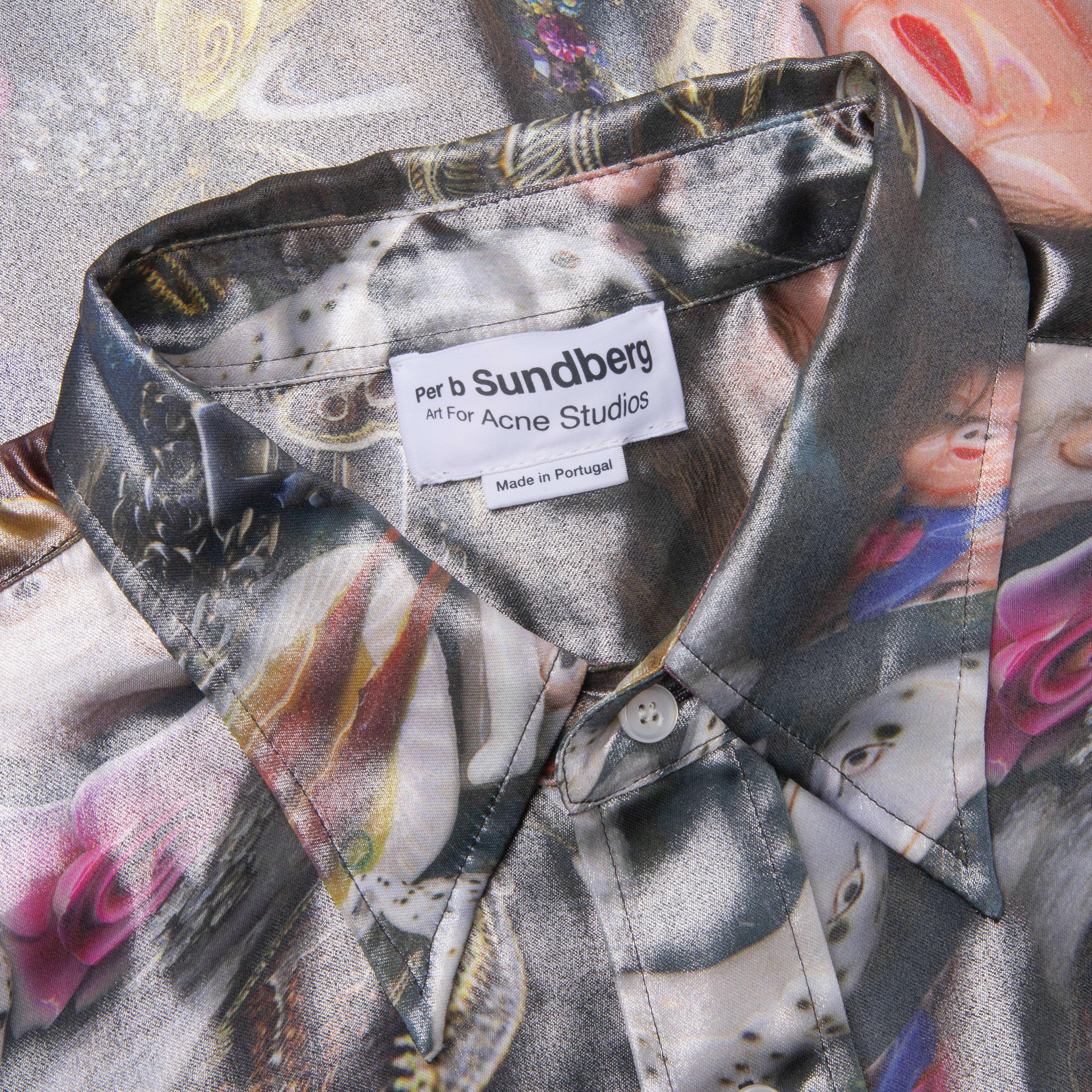 Short Sleeve Shirt - Black/Multi Male Product Image