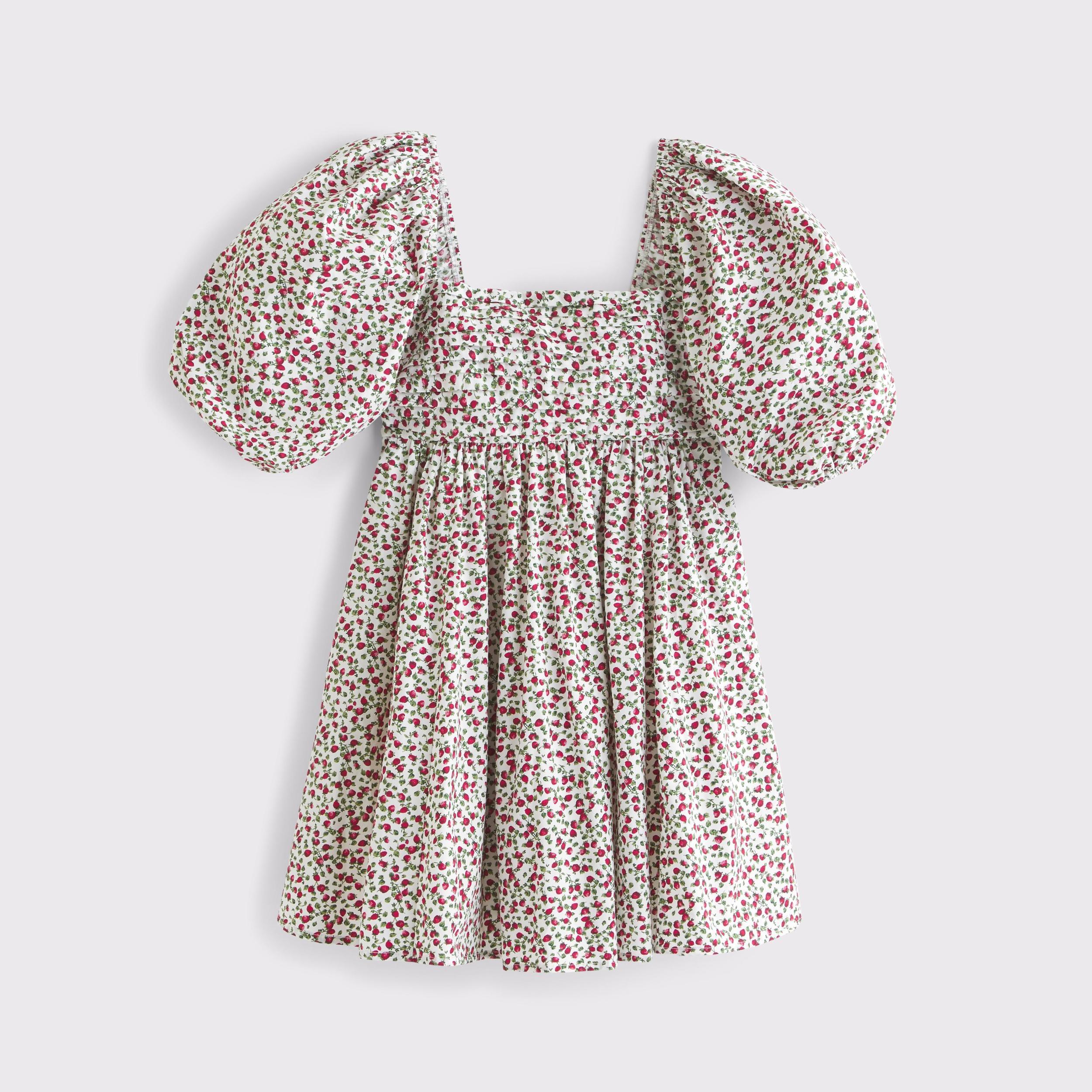 Emerson Poplin Puff Sleeve Mini Dress Product Image