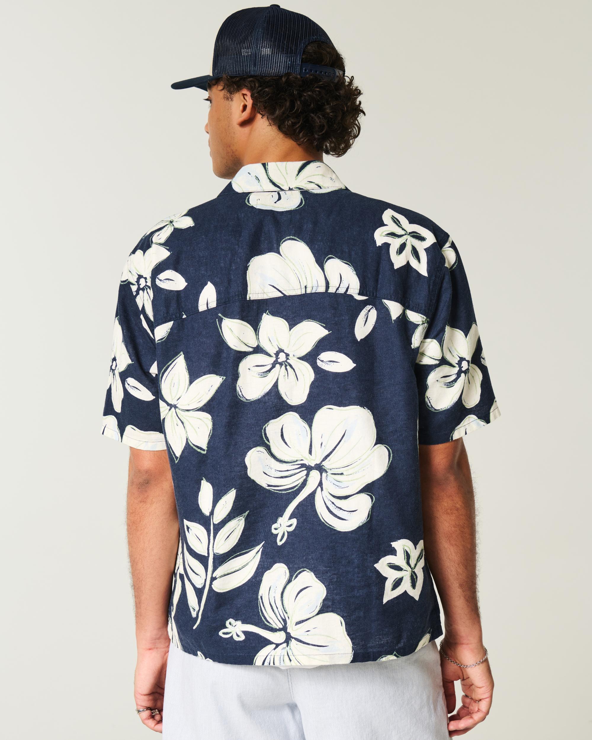 Boxy Short-Sleeve Shirt Product Image