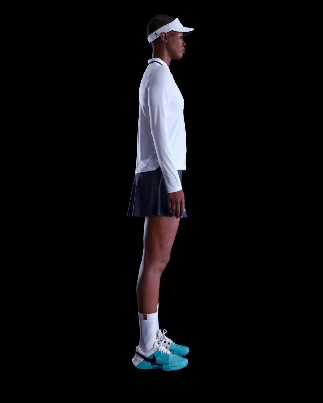 Nike Victory Women's Dri-FIT Short Flouncy Tennis Skirt Product Image