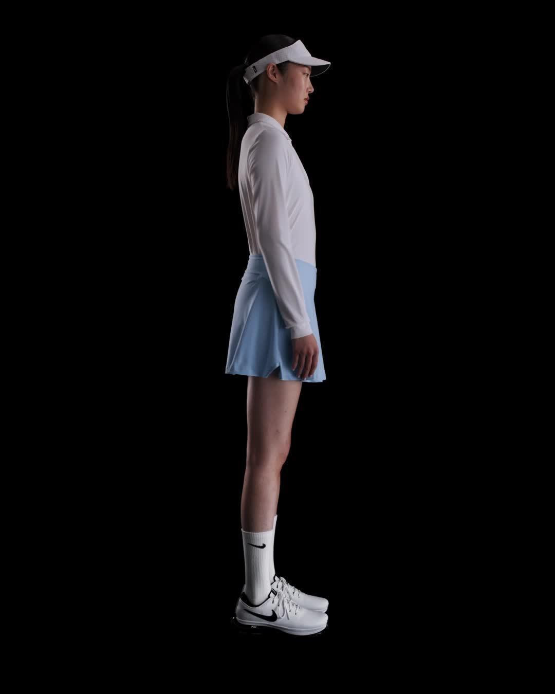 Nike Women's Victory Dri-FIT Long-Sleeve Polo Product Image