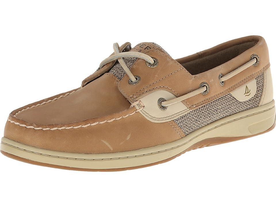 Womens Sperry Top-Sider Bluefish 2-Eye Boat Shoe - White / Multicolor Product Image
