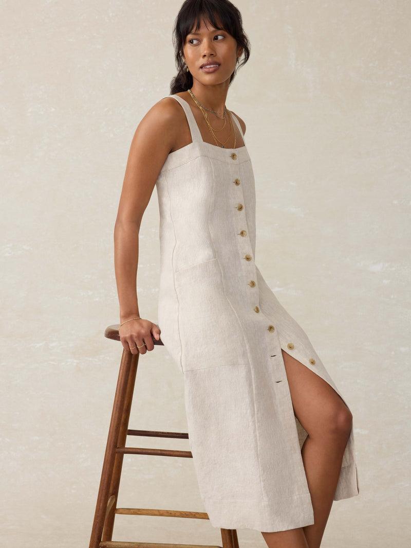Aurora Dress - Flax Product Image