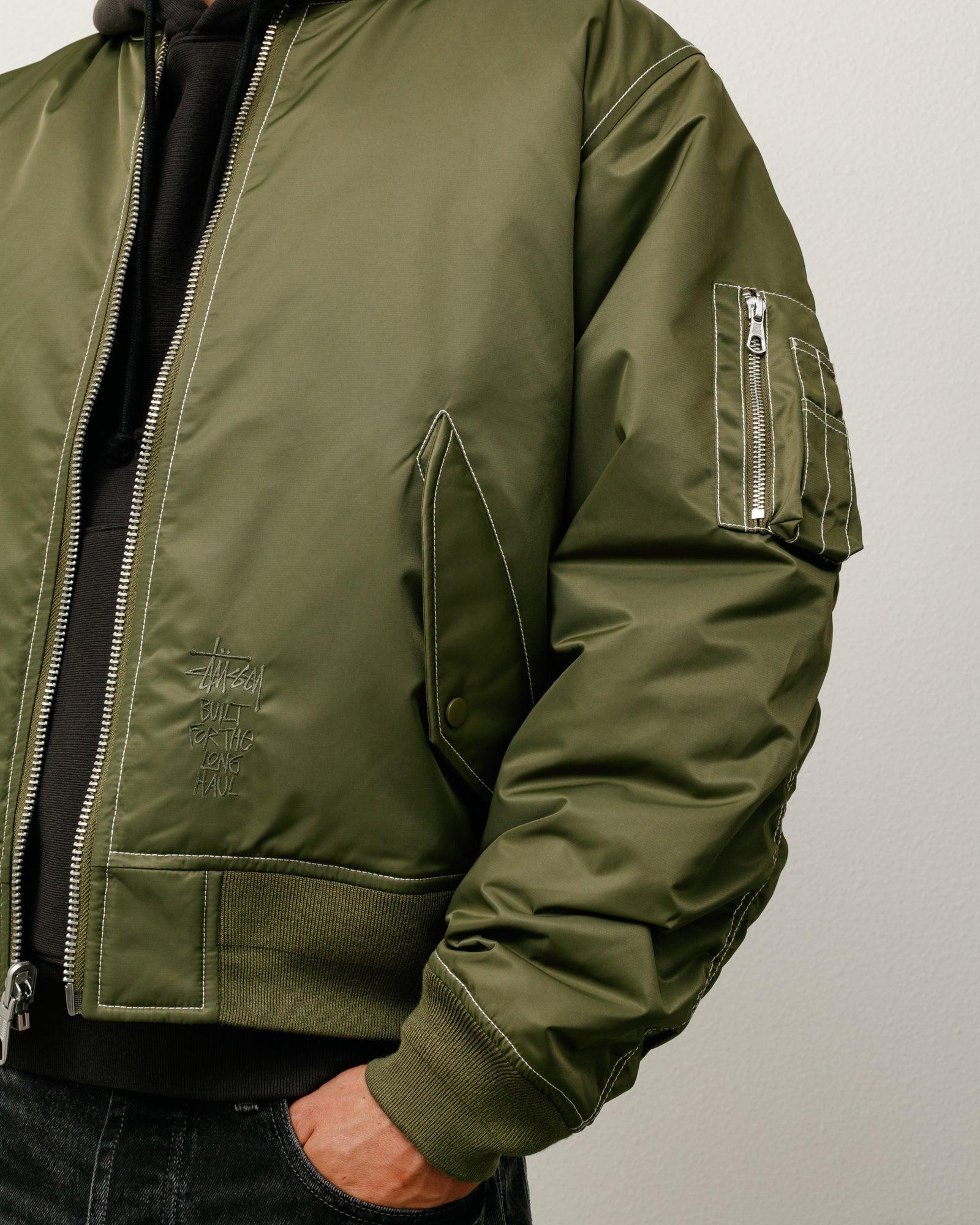 BUILT REVERSIBLE BOMBER JACKET Male Product Image