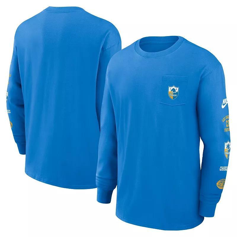 Men's Nike Aqua Miami Dolphins Rewind Heavy Max 90 Pocket Long Sleeve T-Shirt, Size: XL, Turquoise A Product Image