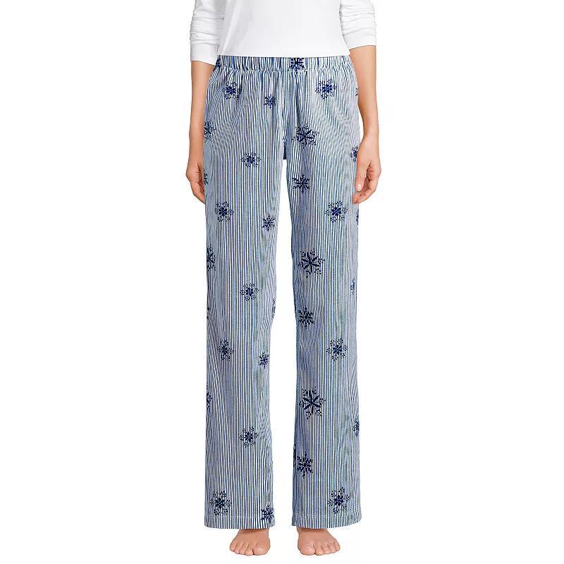 Womens Lands End Womens Flannel Pajama Pants Product Image