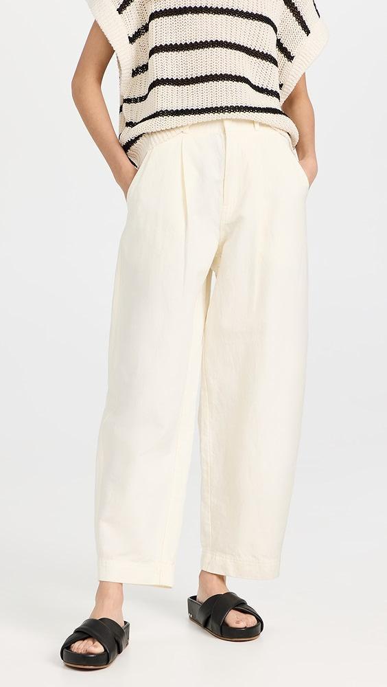 Apiece Apart Bari Crop Trousers | Shopbop Product Image