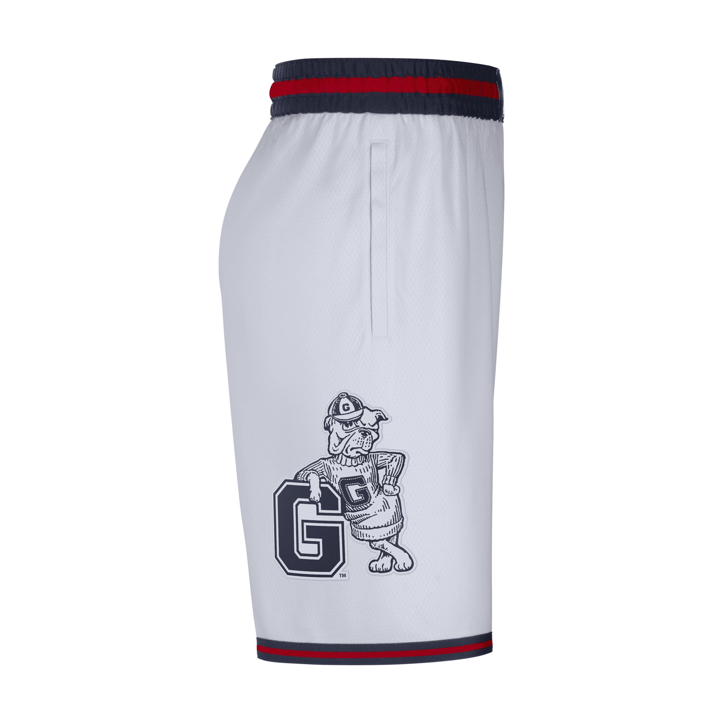 Men's Nike White Gonzaga Bulldogs Limited Basketball Performance Shorts, Size: Small, Zag White Product Image
