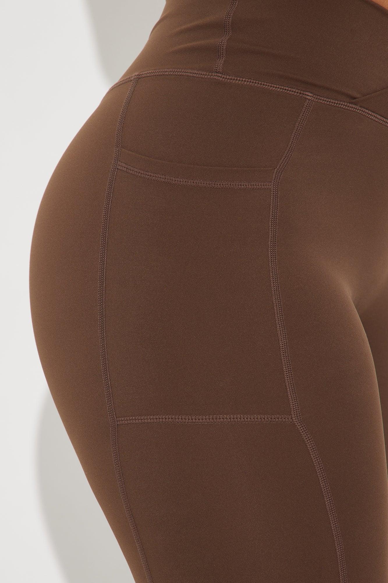 Amara Active Leggings - Chocolate Product Image