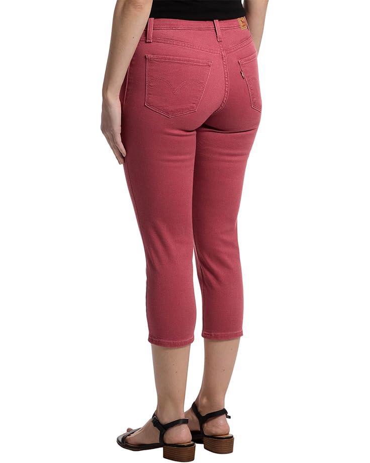 Chloe Skinny Capri Jeans in Spiced Coral Product Image