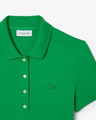 Slim Fit Stretch Piqué Polo Dress Product Image