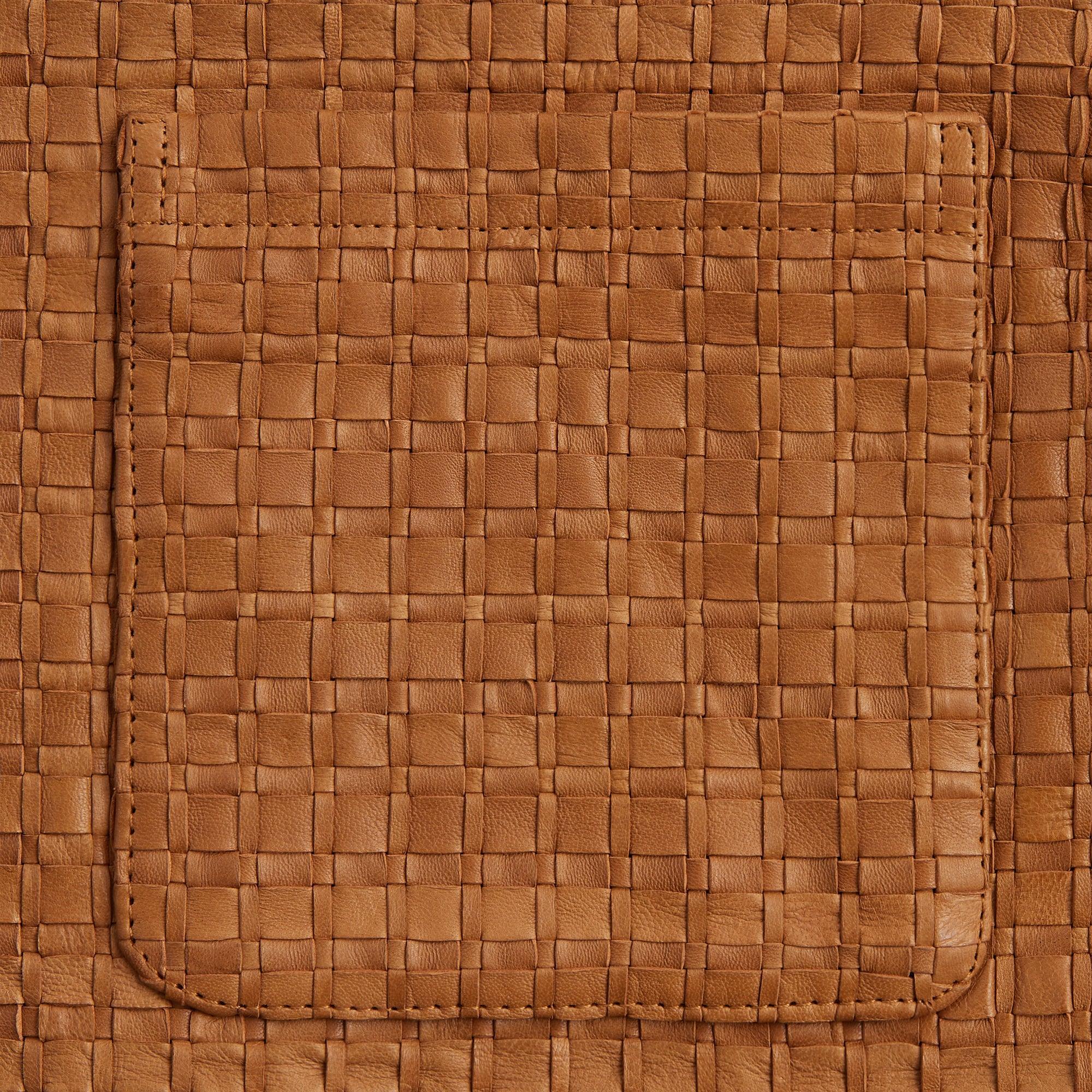 &Kin Woven Leather Apollo II Shirt - Tool Male Product Image