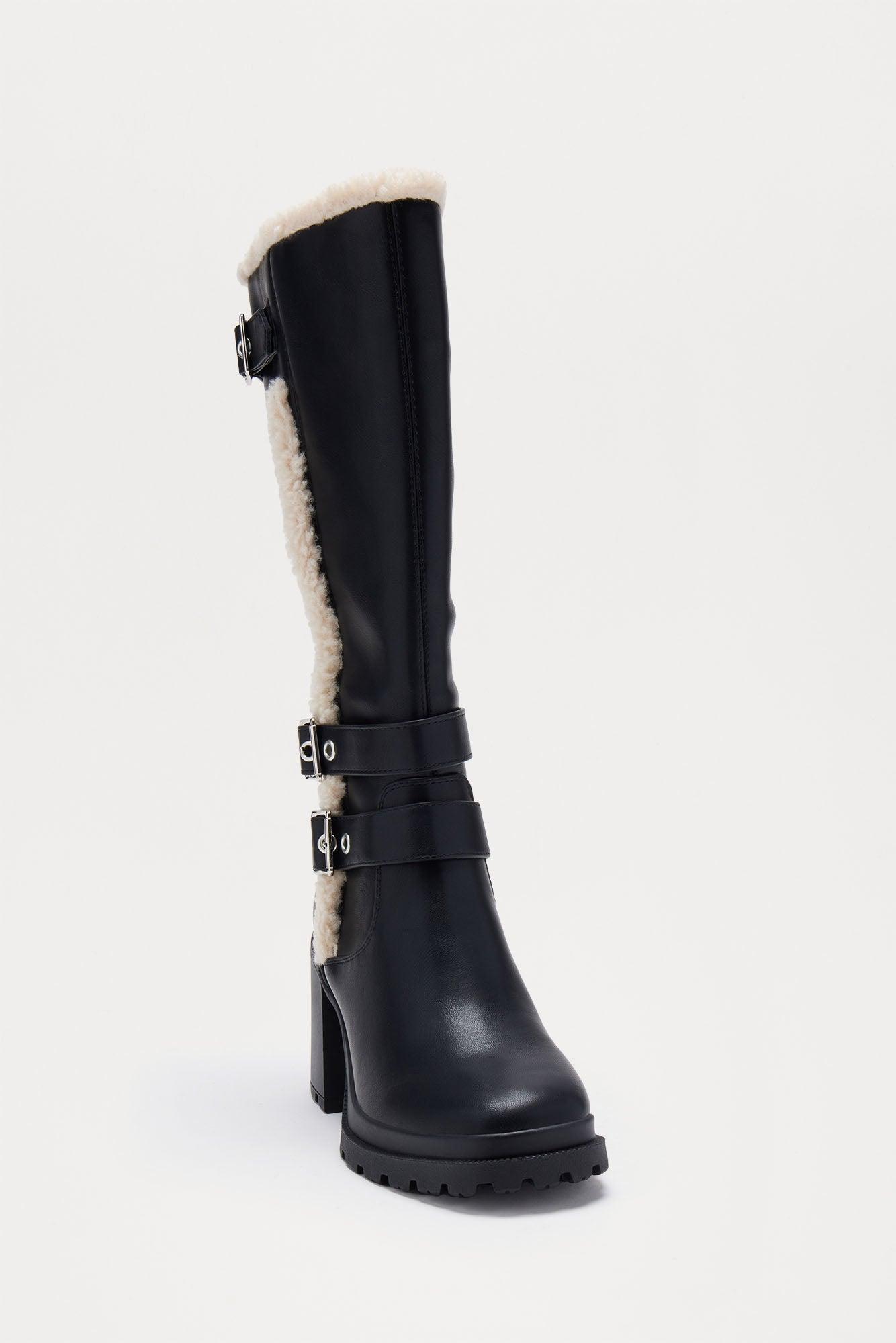 Colt Buckle Boots - Black Product Image