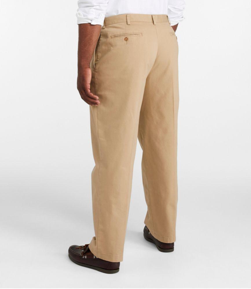 
                            Men's Wrinkle-Free Double L® Chinos, Natural Fit, Plain Front
                         Product Image