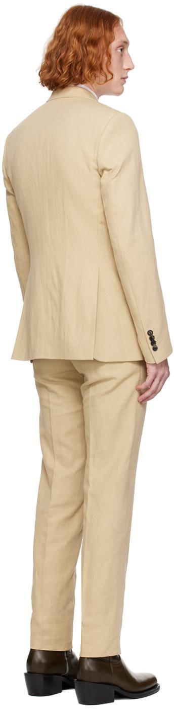 DRIES VAN NOTEN Single-breasted Suit Jacket In 200 Hay Product Image