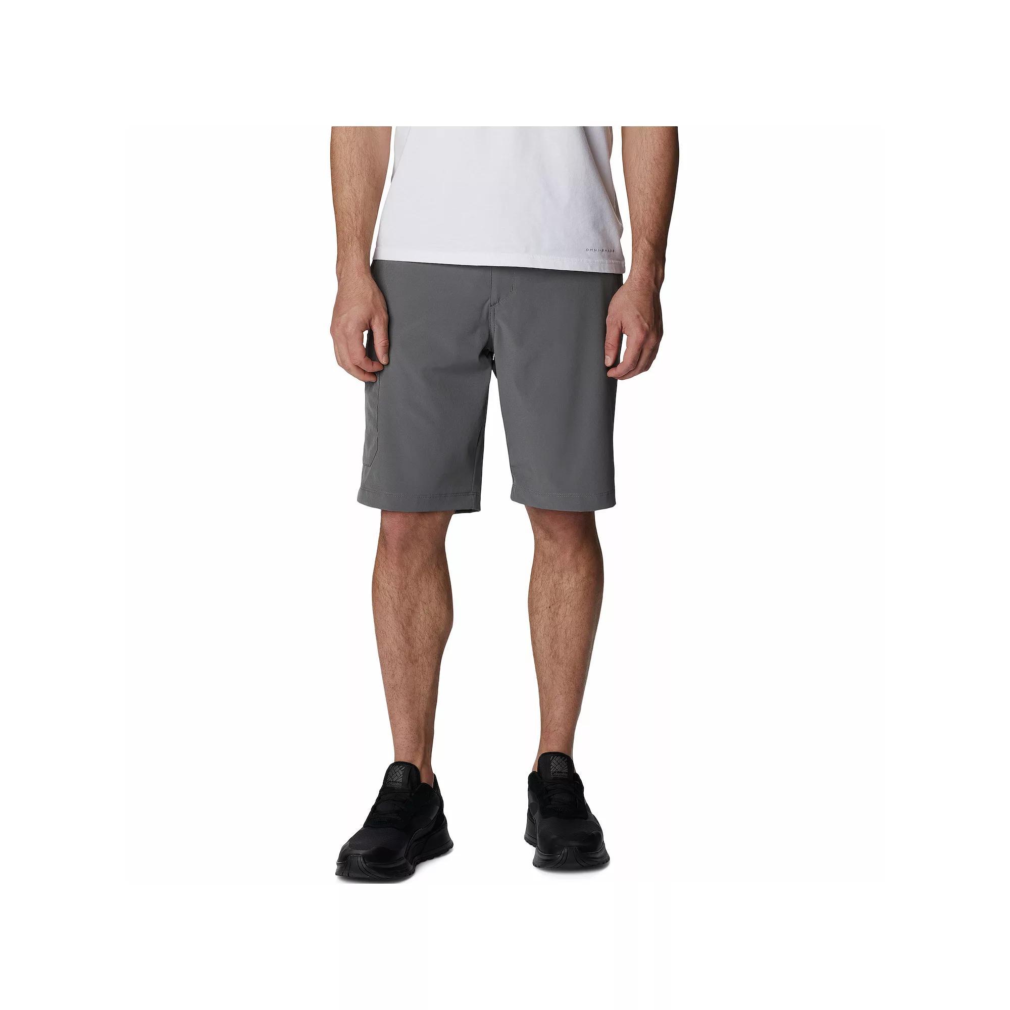 Men's Columbia UPF 50 10" Eaglecrest Short, Size: 32, Black Product Image