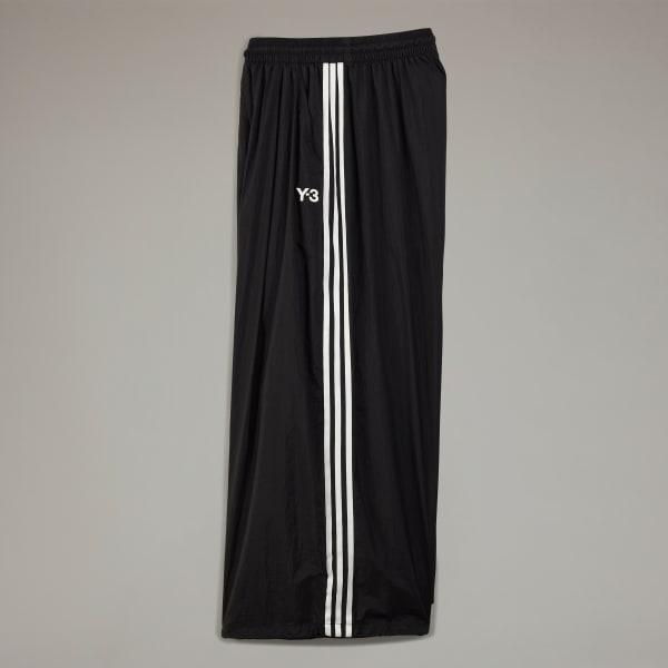 adidas Y-3 3-Stripes Nylon Pants Dark Blue XL Womens Product Image