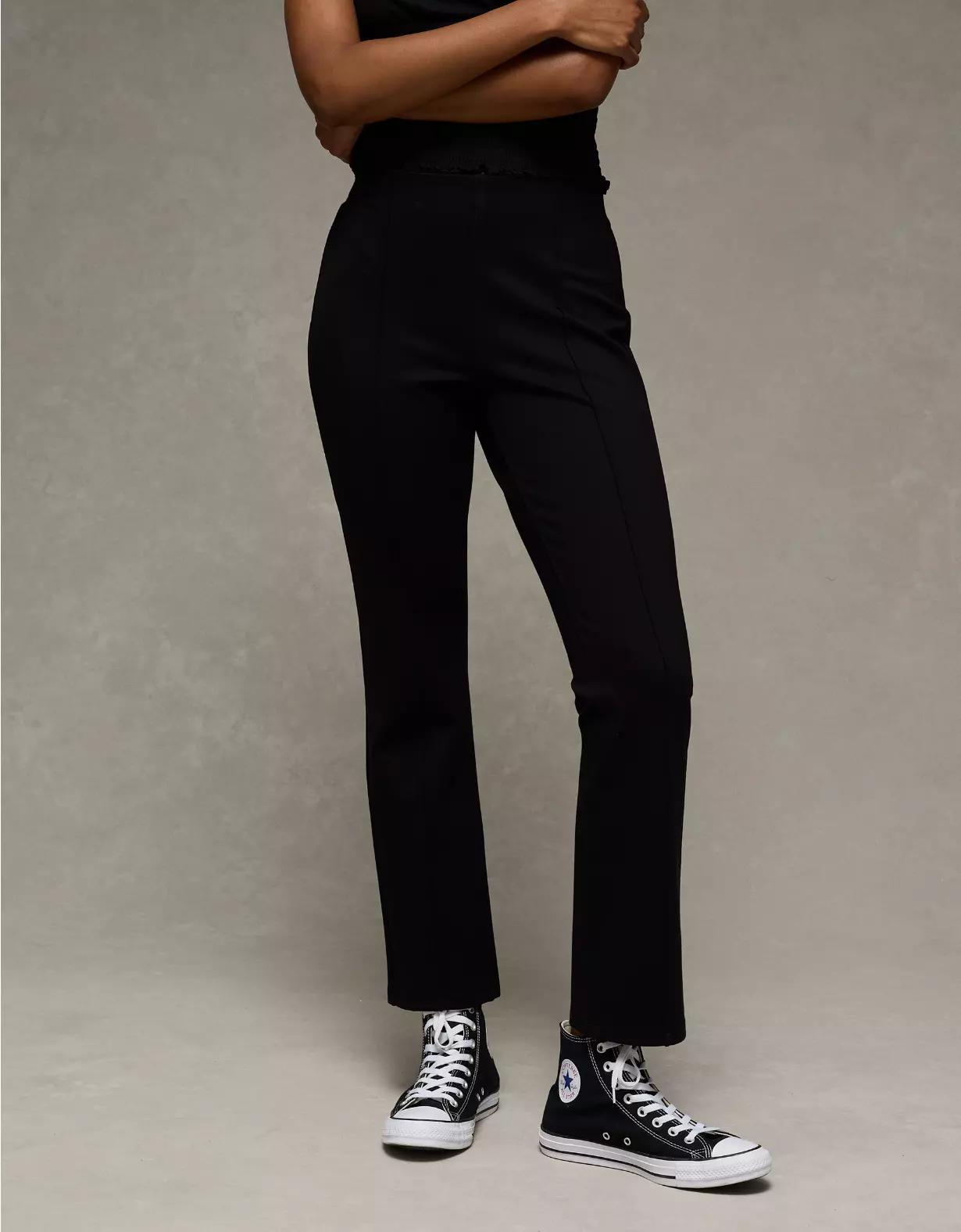 AE Stretch High-Waisted Ankle Skinny Kick Pant Product Image