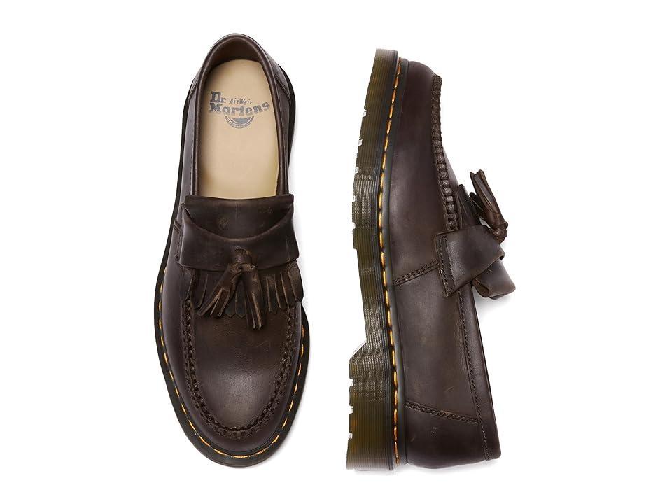Dr. Martens Mens Adrian Leather Fringe Tassel Detail Loafers Product Image